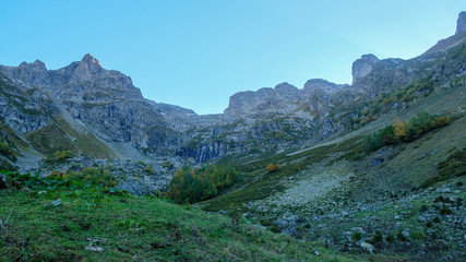 Beautiful mountains of Arkhyz, Dombai