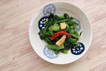 小松菜の煮びたし