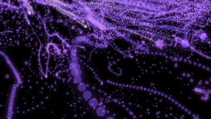 Abstract background with circles and lines. Different shades and thickness.