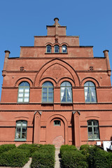 giebel der früheren Synagoge in Simrishamn