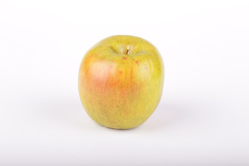 Fresh apple on white background