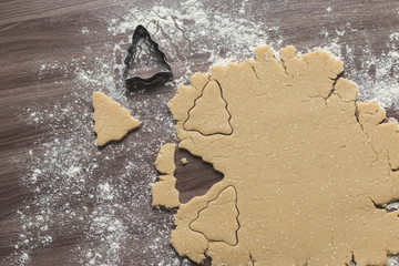 homemade dough for cookies