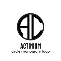 Compagnia logo monogramma identità business emblema logotipo simbolo design vettoriale elemento lettere geometrico stile