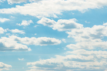 Fototapeta premium white clouds on a blue sky