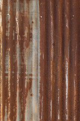 Rusty Metal Roof texture abstract background, Retro style, Vintage design