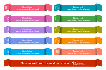 Web Button and Headline Design #Vector Graphics
