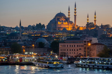 Fototapeta premium view of istanbul turkey