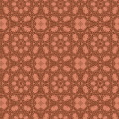 Seamless color lace pattern. With thin various lines.