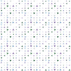 Abstract seamless pattern background with multi-colored varied triangles.