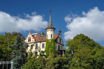 Fototapeta na wymiar Schloss Gattersburg in Grimma, Sachsen, Deutschland, Europa