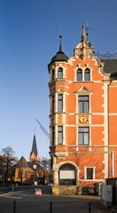 Rathaus Pieschen, Ortsamt, Dresden, Sachsen, Deutschland, ÖffentlicherGrund