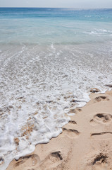 wave on the beach