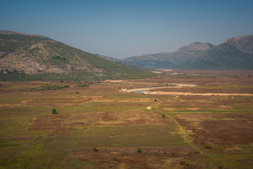 Popovo field in Dinaric mountains, Bosnia and Hercegovina