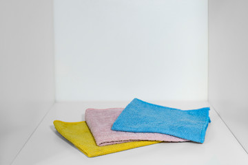 Three microfiber cloths