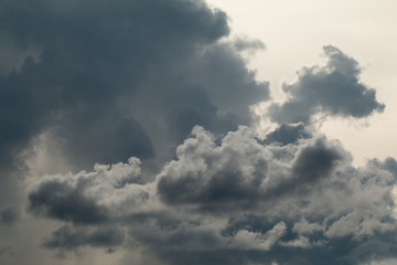 Storm clouds as abstract background