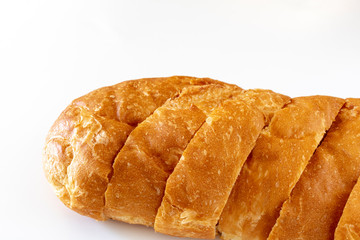 スライスしたフランスパン