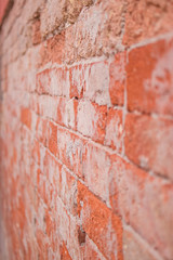 Orange Brick Wall