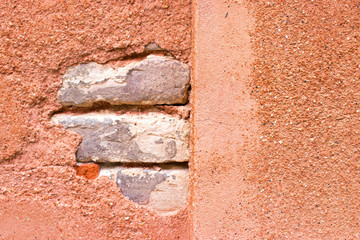 Orange Brick Wall
