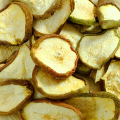 Dried fruit top view