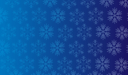 blue background texture snowflakes gradient