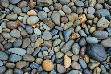 Pebbles stone background 