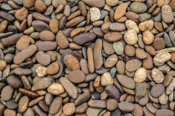 Pebbles stone background 