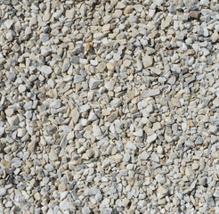 Smooth layer of small gravel as background or texture.