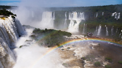 Obraz premium Iguazu Falls w Brazylii