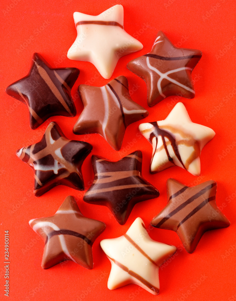 Sticker CHOCOLATE STARS