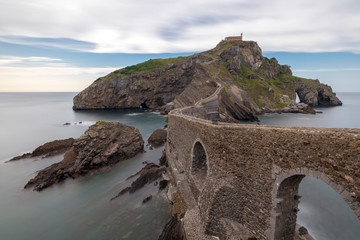 Gaztelugatxeko Doniane Spanien