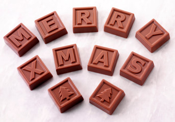 MERRY CHRISTMAS CHOCOLATES