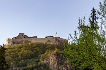 Deva Citadel in Transylvania, Romania