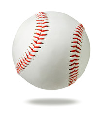 Baseball ball isolated on white background