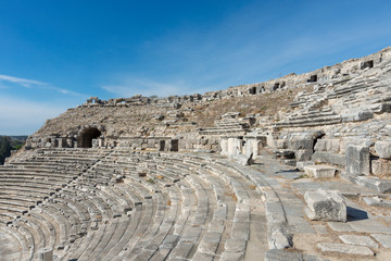 Miletus, founded by the Greeks on the coast of Asia Minor.