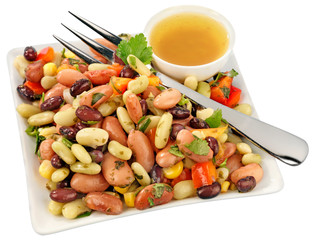 THREE BEAN VINAIGRETTE SALAD CUT OUT