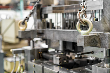 High precision die mold for casting automotive aluminium parts make with iron metal steel by lathe...