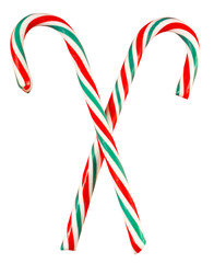 CHRISTMAS CANDY CANES CUT OUT