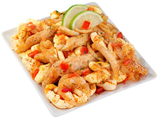 JAMAICAN SALT FISH AND ACKEE CUT OUT