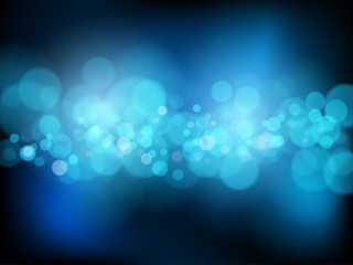 Bright background with bokeh effect