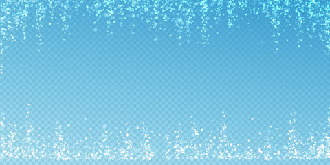 Magic stars sparse Christmas background. Subtle fl