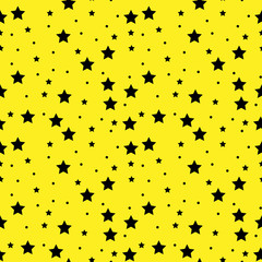 Star seamless pattern.Design template for wallpaper,fabric,wrapping,textile