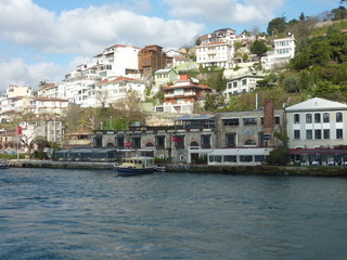 Obraz premium Bosphorus river in Istanbul. Turkey