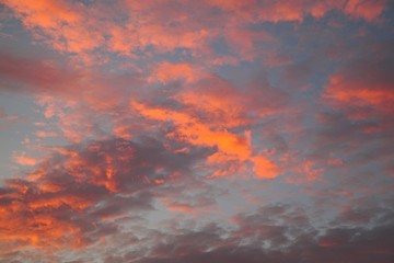 the clouds in the sky