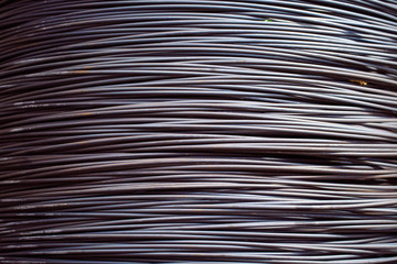 Pile of wire rod or coil for industrial usage