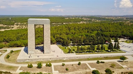 Obraz premium Canakkale and Gallipoli Peninsula martyrs monument