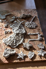 Close-up shoot of handmade pottery workshop madeby dough