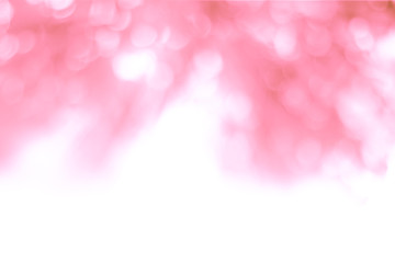 Blurred light pink gradient bokeh abstract background