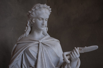 old funeral statues