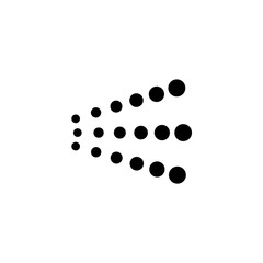Spray icon, logo on a white background