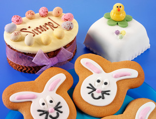 SELECTION OF EASTER CAKES
